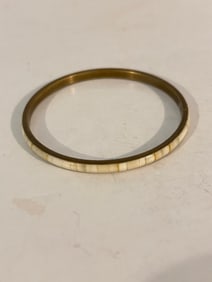 Vintage Brass Bracelet 7"