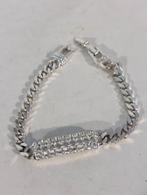 Vintage Swarovski Crystal Bracelet 7"