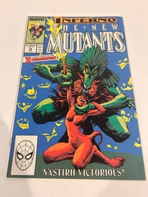 Vintage Comic Book The New Mutants # 72