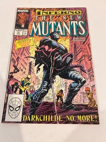 Vintage Comic Book The New Mutants # 73