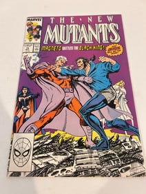 Vintage Comic Book The New Mutants # 75