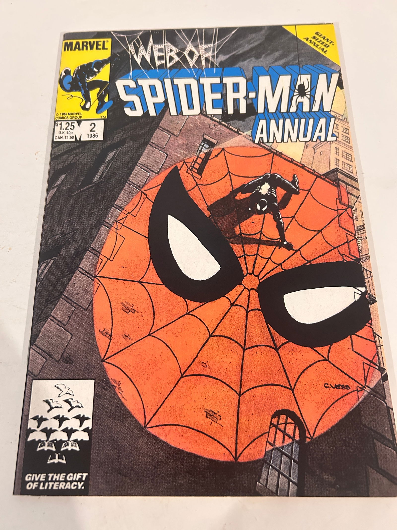 Vintage Comic Book Web Of Spider-Man # 2 (1 of 2)