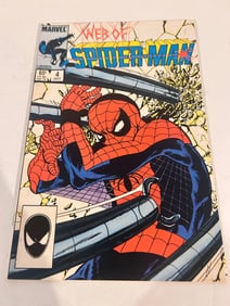Vintage Comic Book Web Of Spider-Man # 4