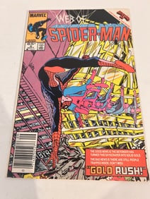Vintage Comic Book Web Of Spider-Man # 6