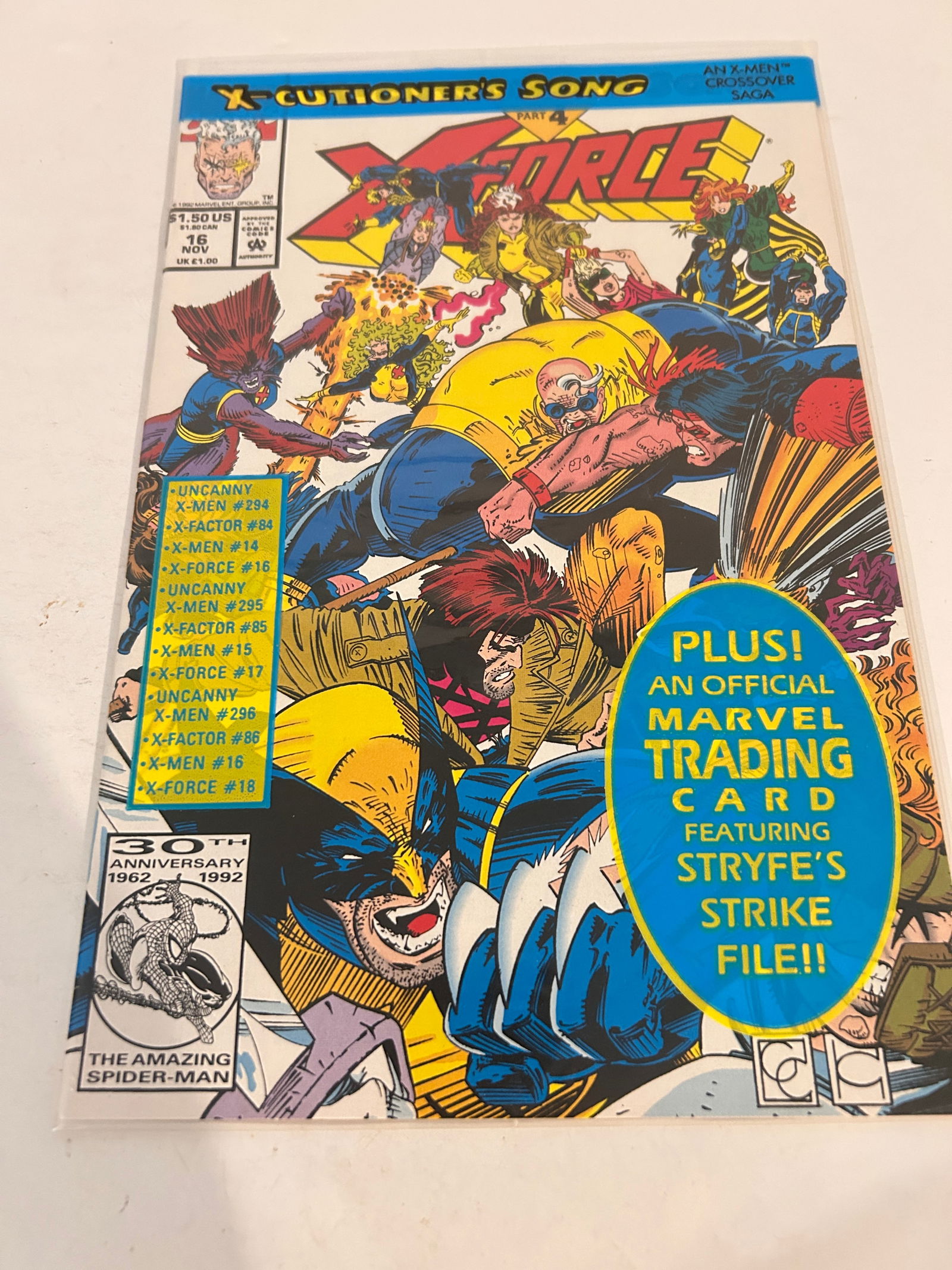 Vintage Comic Book X-FORCE # 16 (1 of 2)