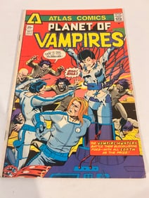 Vintage Comic Book Planet of Vampires # 3