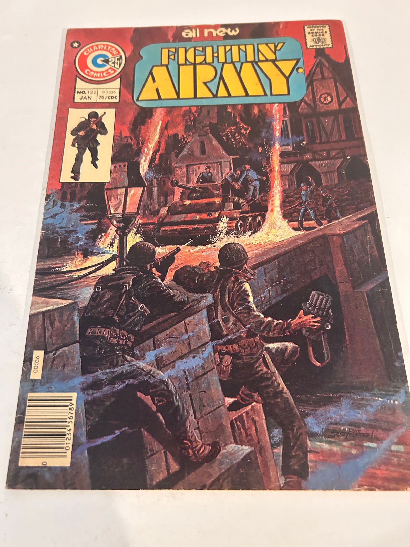 Vintage Comic Book Fightin Army # 122 (1 of 2)