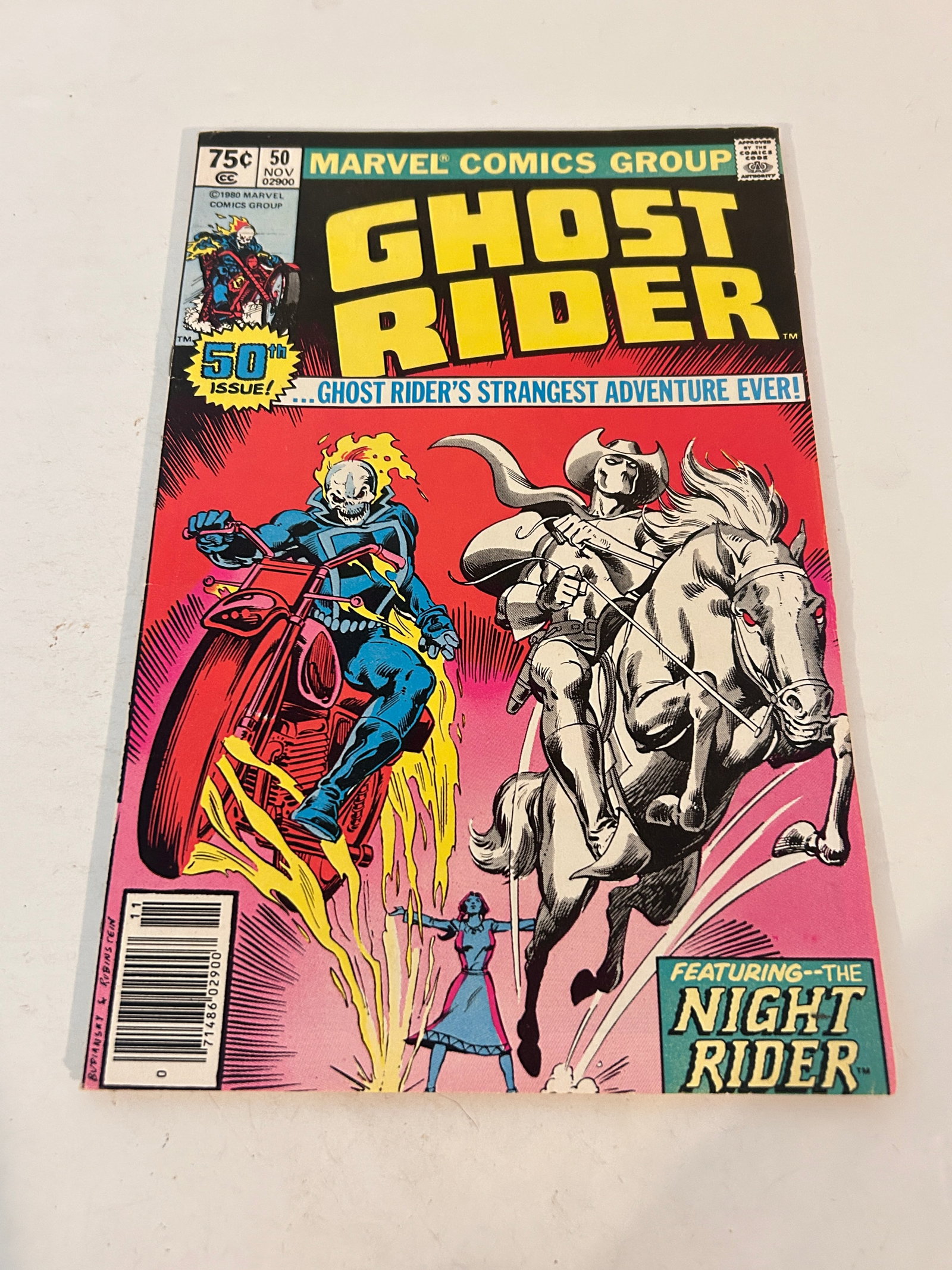 Vintage Comic Book Ghost Rider # 50 (1 of 2)