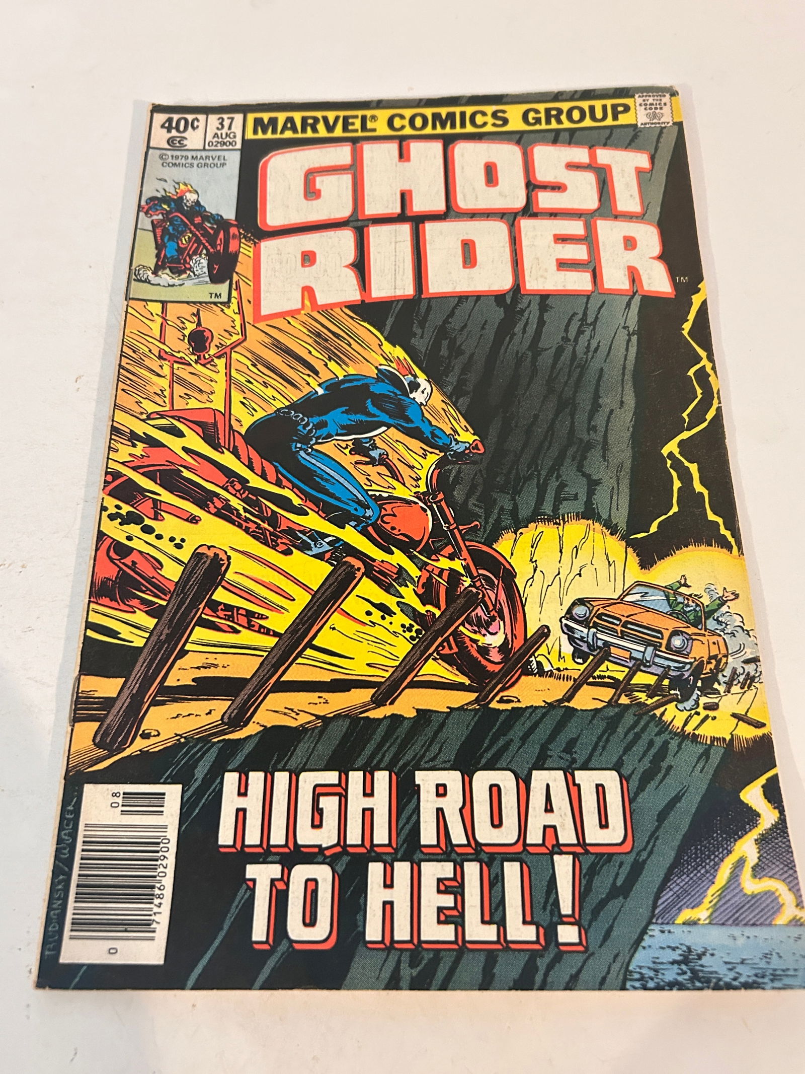 Vintage Comic Book Ghost Rider # 37 (1 of 2)