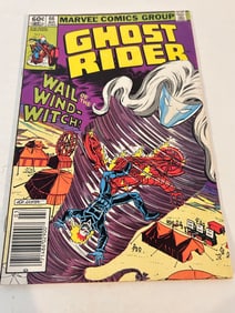 Vintage Comic Book Ghost Rider # 66