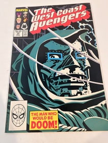 Vintage Comic Book The West Coast Avengers # 35 Key
