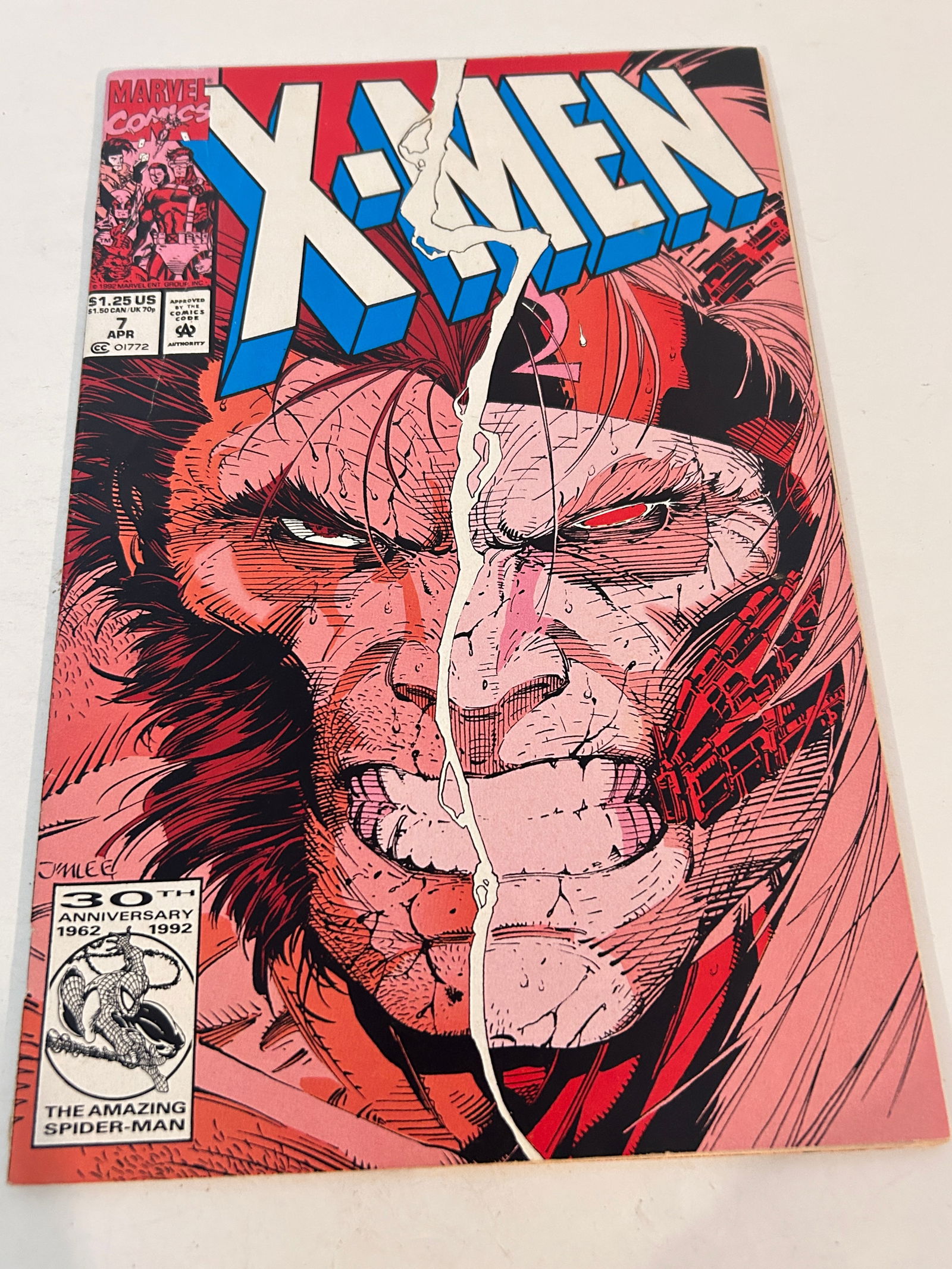 Vintage Comic Book X-Men # 7 (1 of 2)