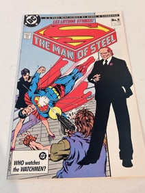 Vintage Comic Book The Man Of Steel # 4
