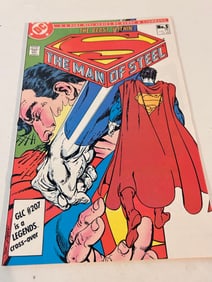 Vintage Comic Book The Man Of Steel # 5