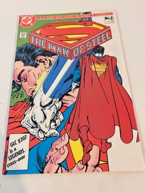 Vintage Comic Book The Man Of Steel # 5