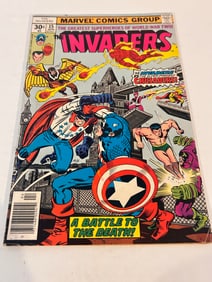 Vintage Comic Book The Invaders # 15