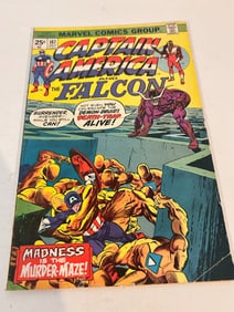 Vintage Comic Book Captain America and the Falcon # 187