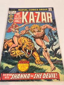 Vintage Comic Book KA-ZAR # 2
