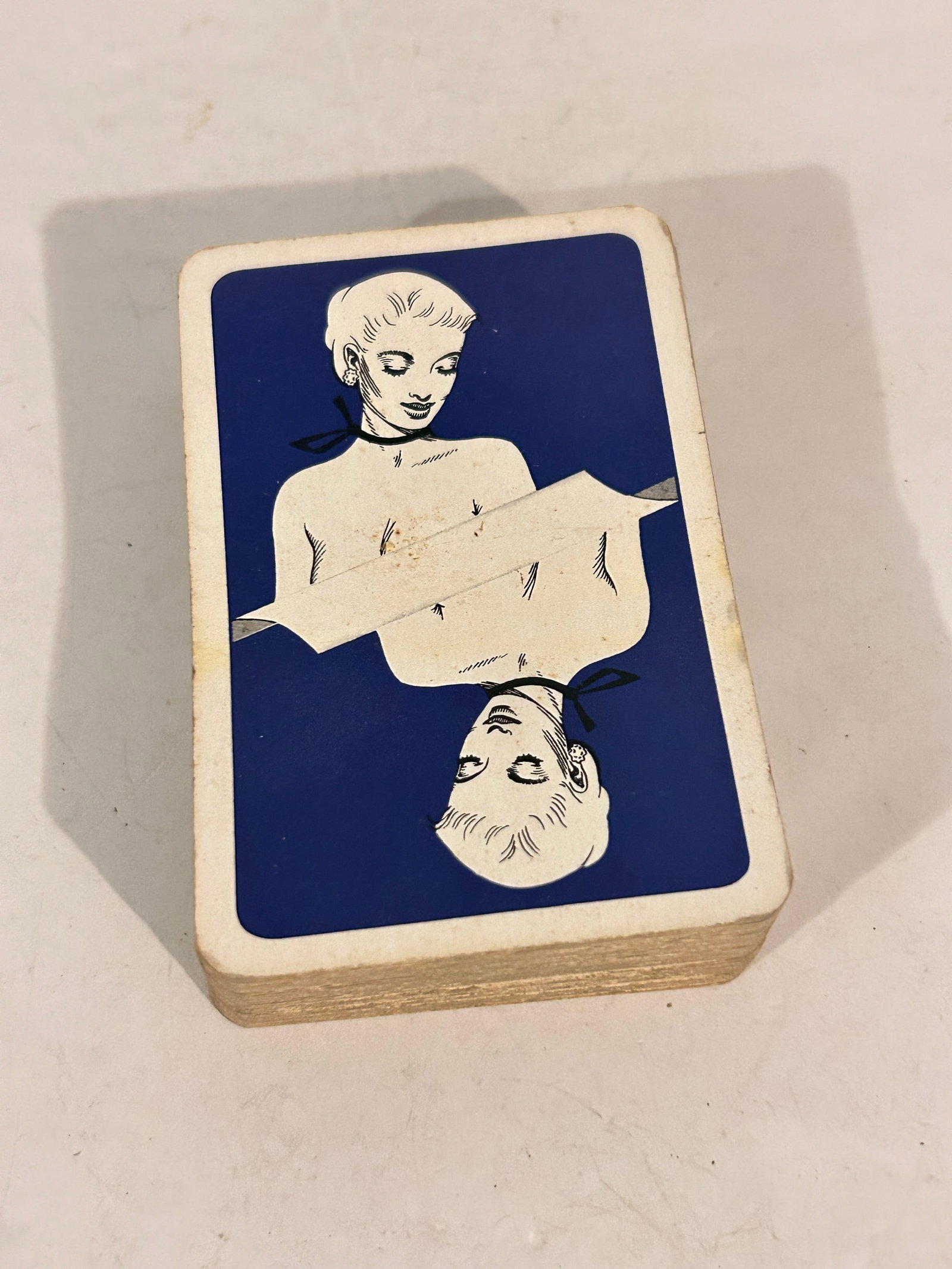 Vintage Adult Playing Cards: Vintage Adult Playing Cards Please view all photos as they are part of the description and condition of this Item, Feel free to contact me with questions or picture requests! Used Item AS IS