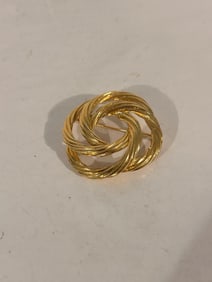 Vintage Goldtone Monet Brooch