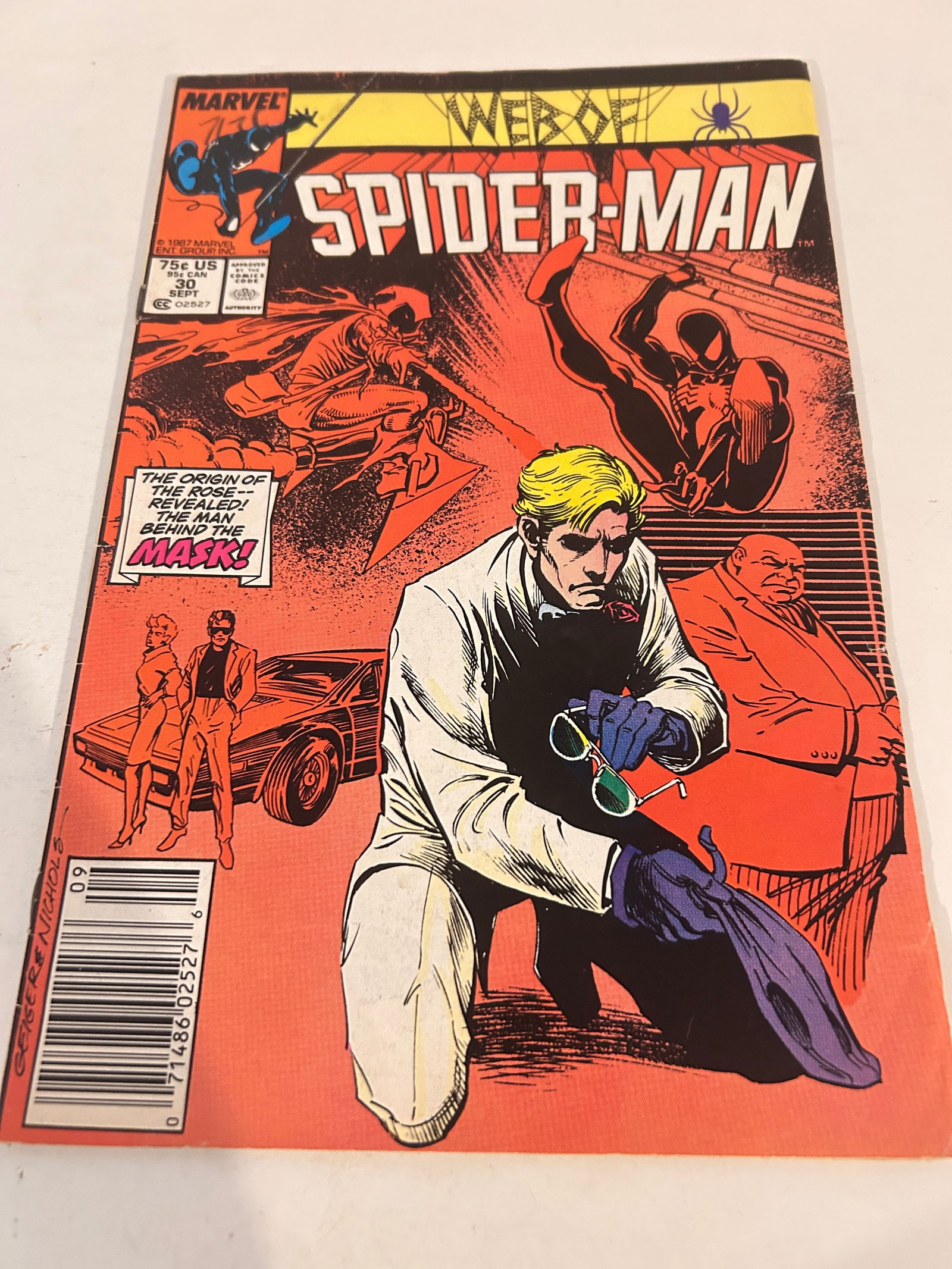 Vintage Comic Book Web Of Spider-Man # 30 (1 of 2)