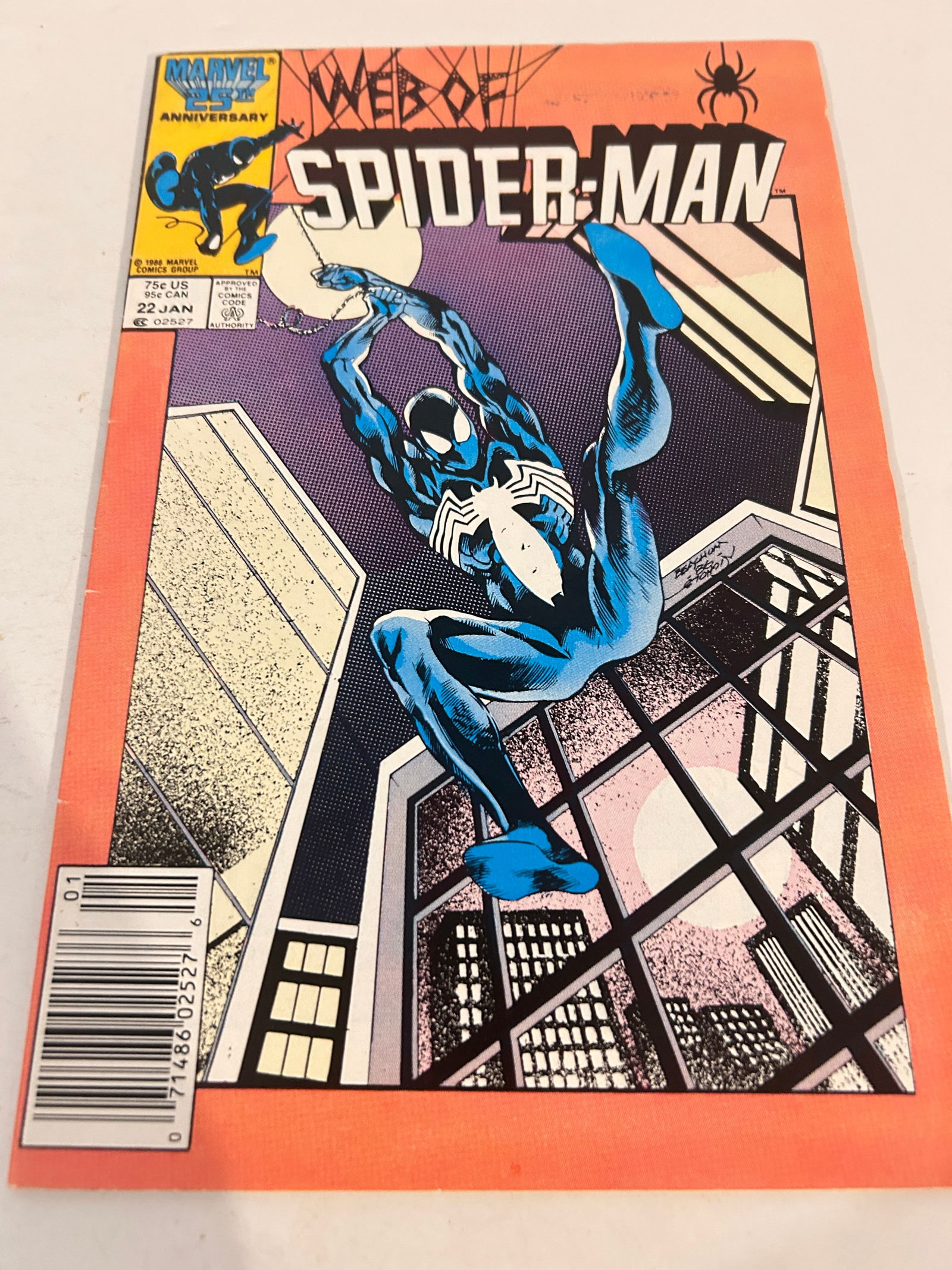 Vintage Comic Book Web Of Spider-Man # 22 (1 of 2)
