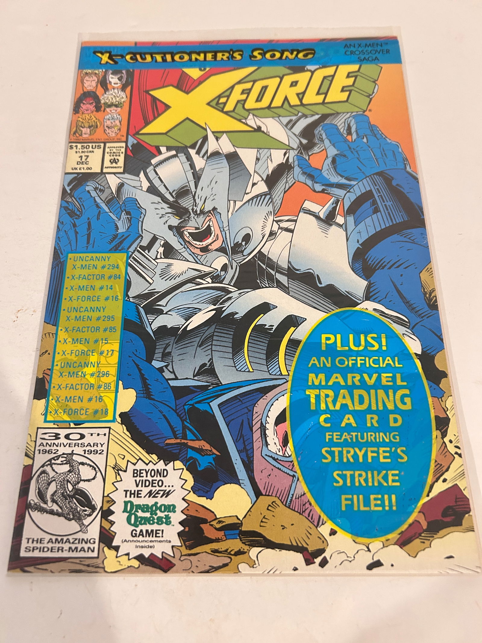 Vintage Comic Book X-FORCE # 17 (1 of 2)