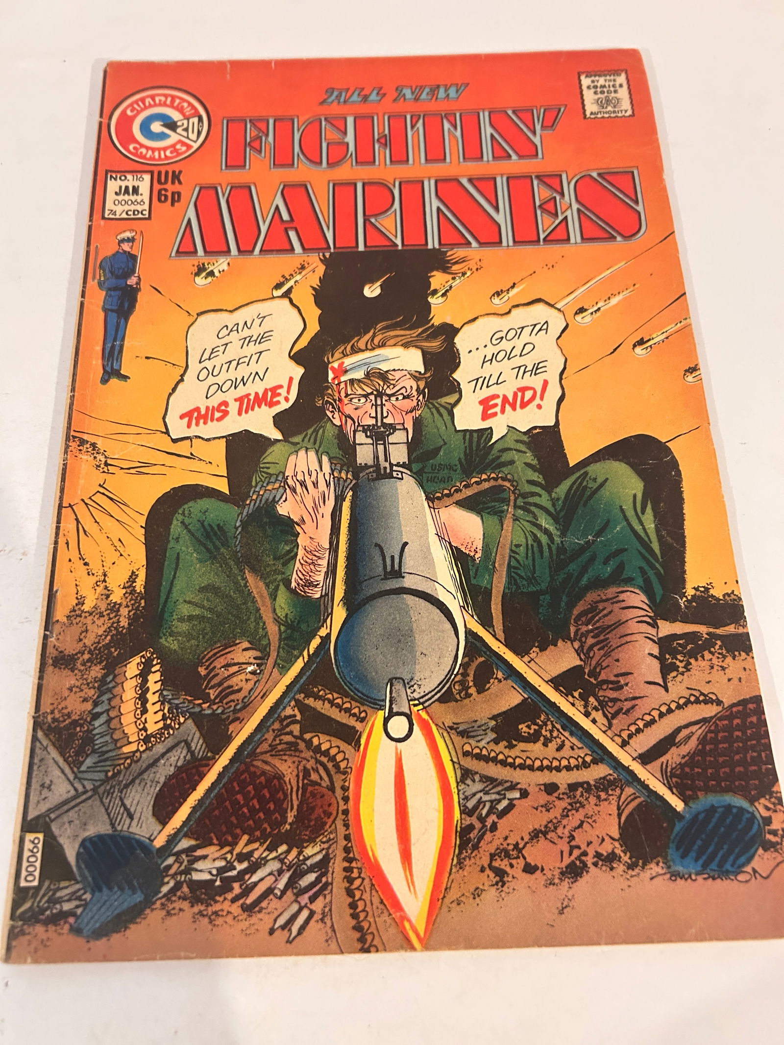 Vintage Comic Book Fightin Marines # 116 (1 of 2)