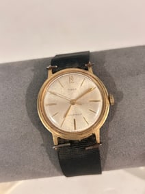 Vintage 1960-70's Timex Water Proof Dust Proof Shock Proof Stainless Watch working