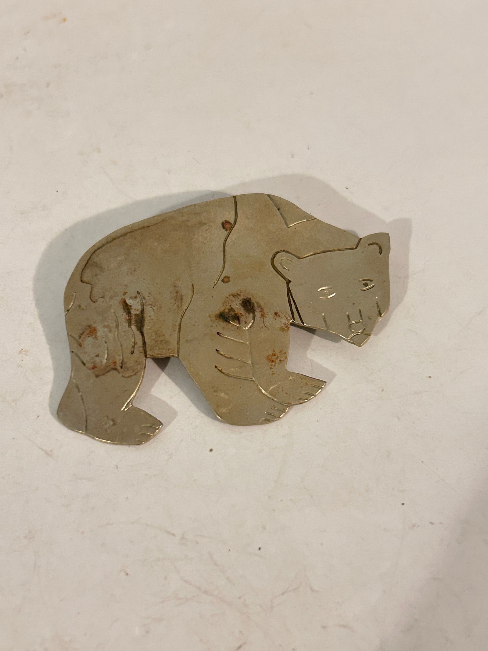 Vintage Yellowstone National Park Bear Brooch (1 of 4)