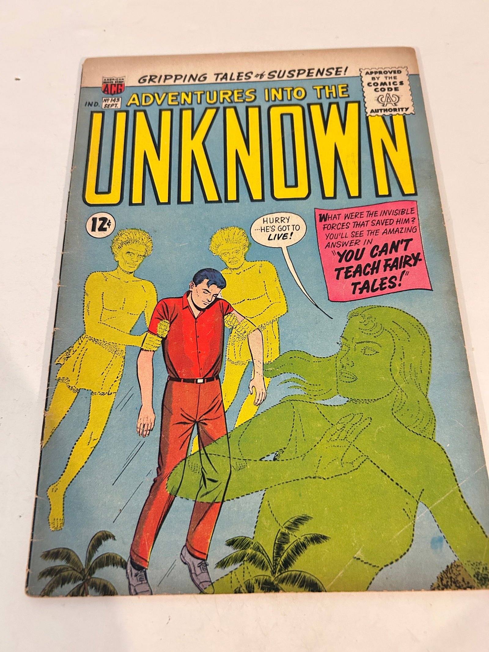 Vintage Comic Book Adventures into the Unknown # 143 (1 of 2)