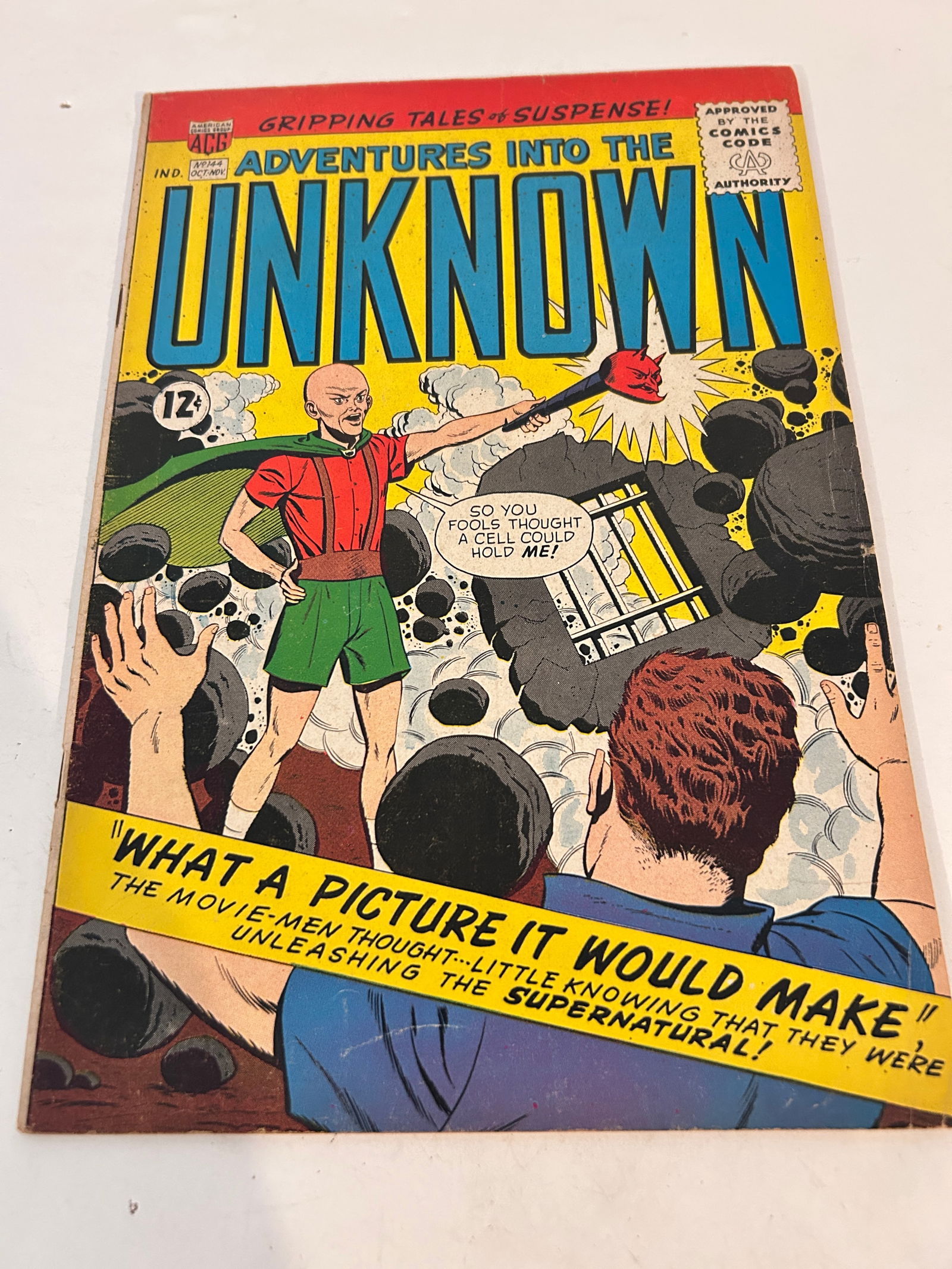 Vintage Comic Book Adventures into the Unknown # 144 (1 of 2)