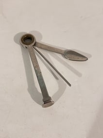 Vintage Pipe Cleaner Tool  Key Pattern