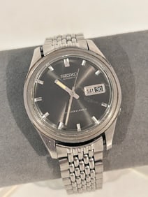 Vintage Seiko 6619 Automatic Watch - Diashock 21 Jewels working