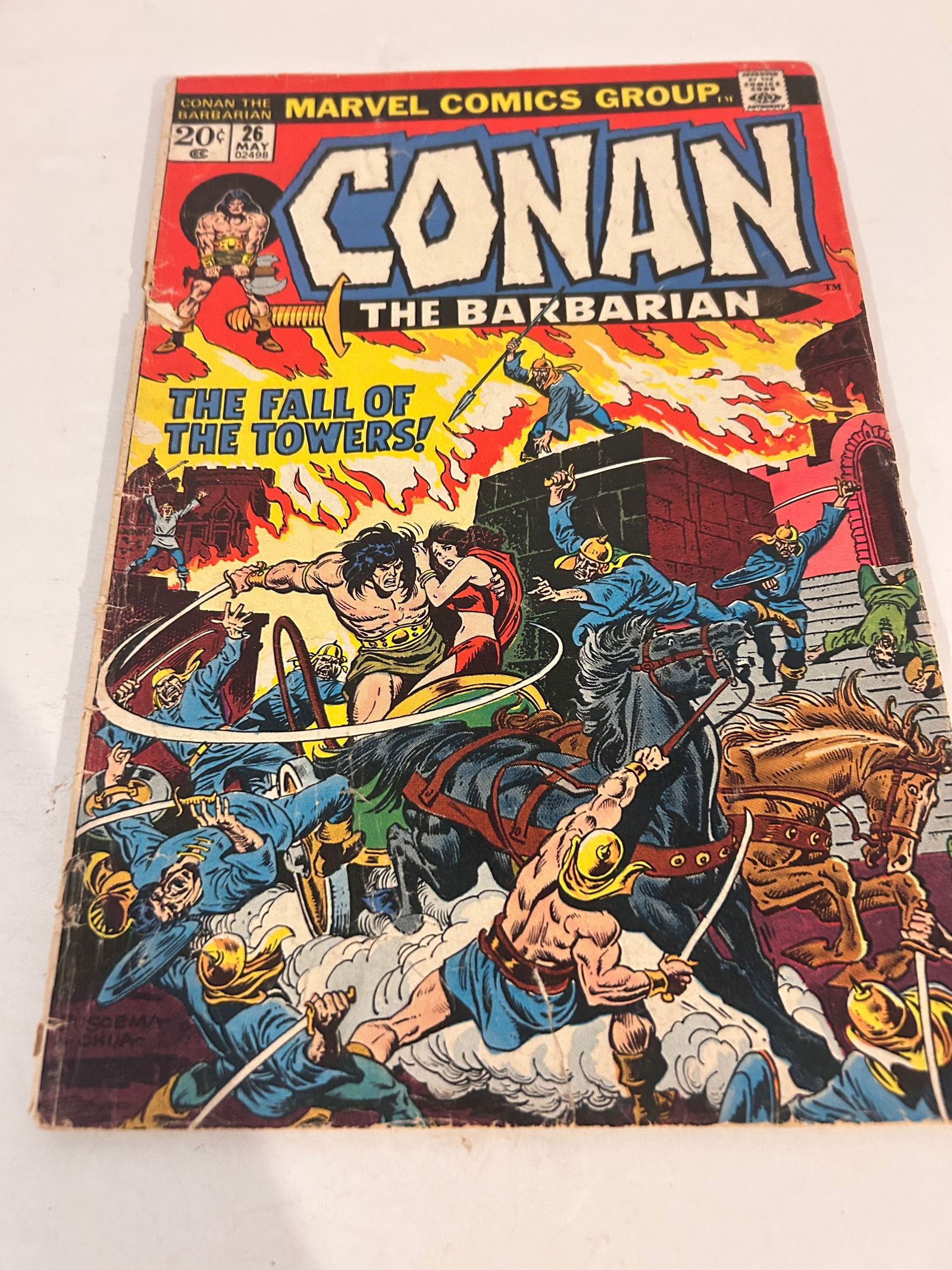 Vintage Comic Book Conan the Barbarian # 26 (1 of 2)