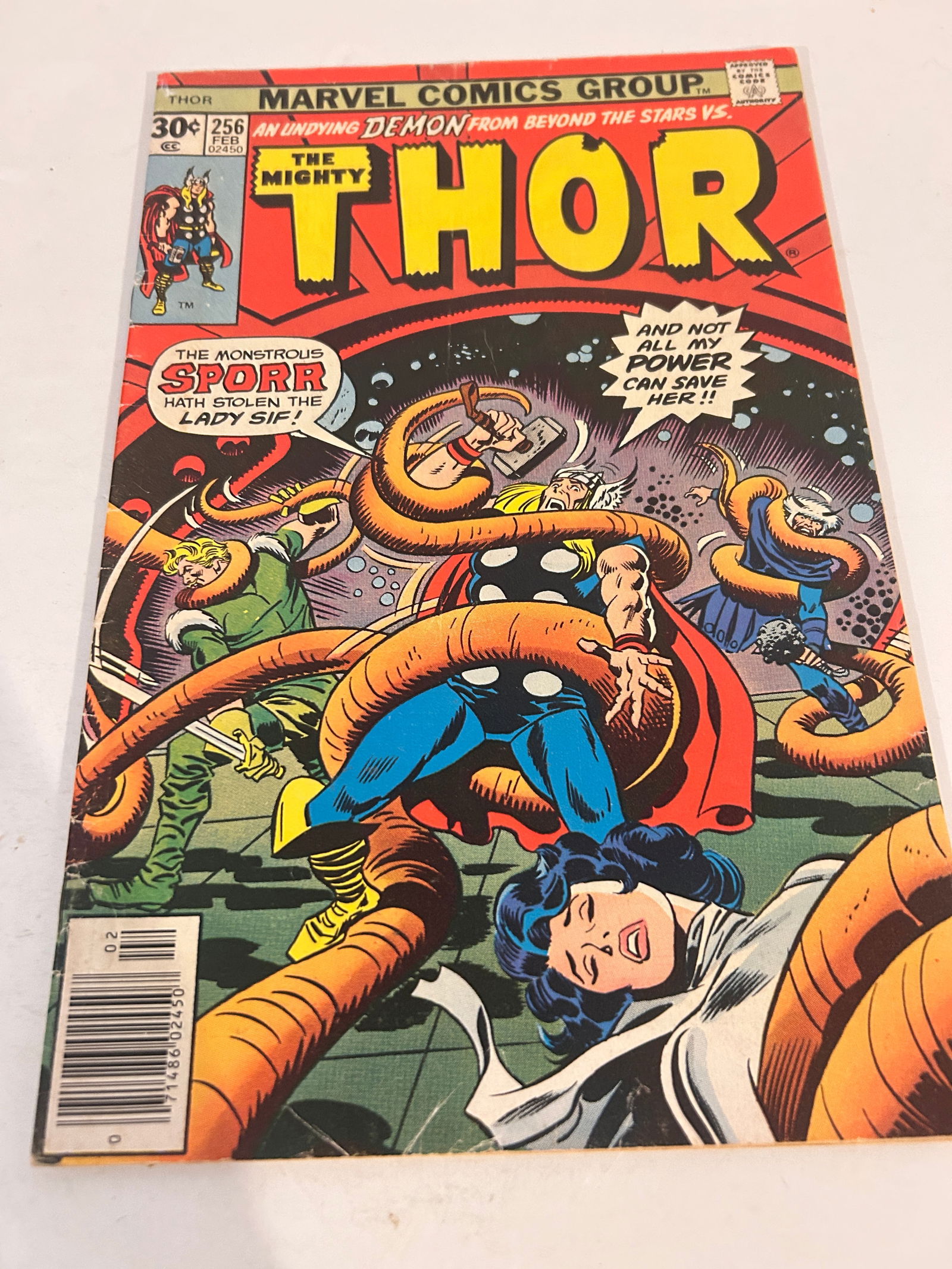 Vintage Comic Book The Mighty Thor # 256 (1 of 2)