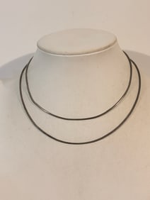 Vintage Sterling Silver Necklace 29"