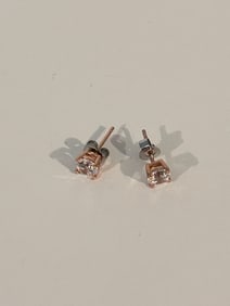 Vintage Sterling Silver Post Earrings