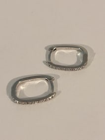 Vintage Sterling Silver Post Earrings