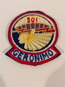 1950's 501st PIR Airborne Geronimo Patch