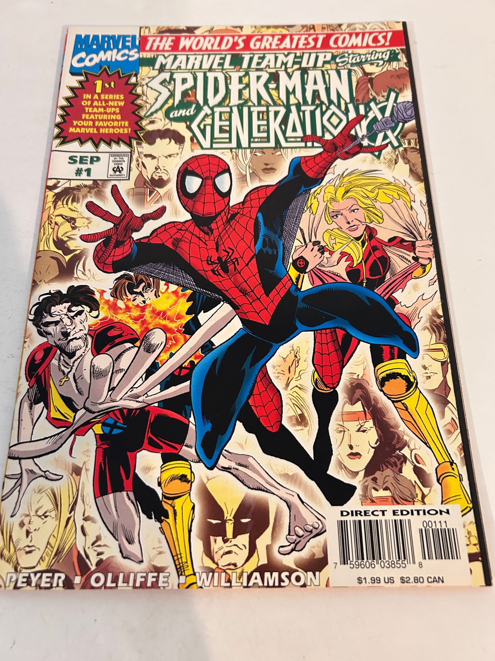 Vintage Comic Book Marvel Team-Up # 1 (1 of 2)