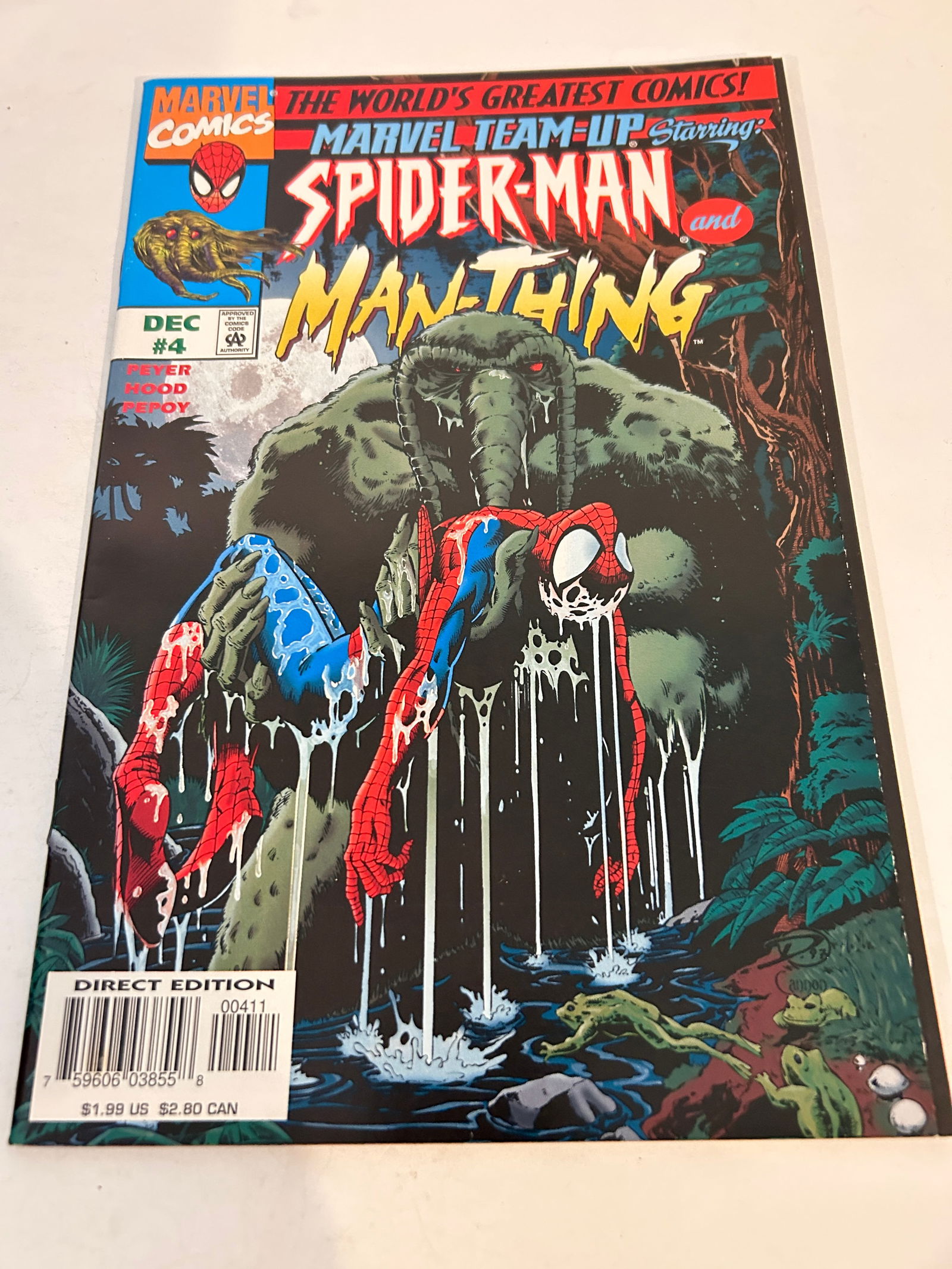 Vintage Comic Book Marvel Team-Up # 4 (1 of 2)