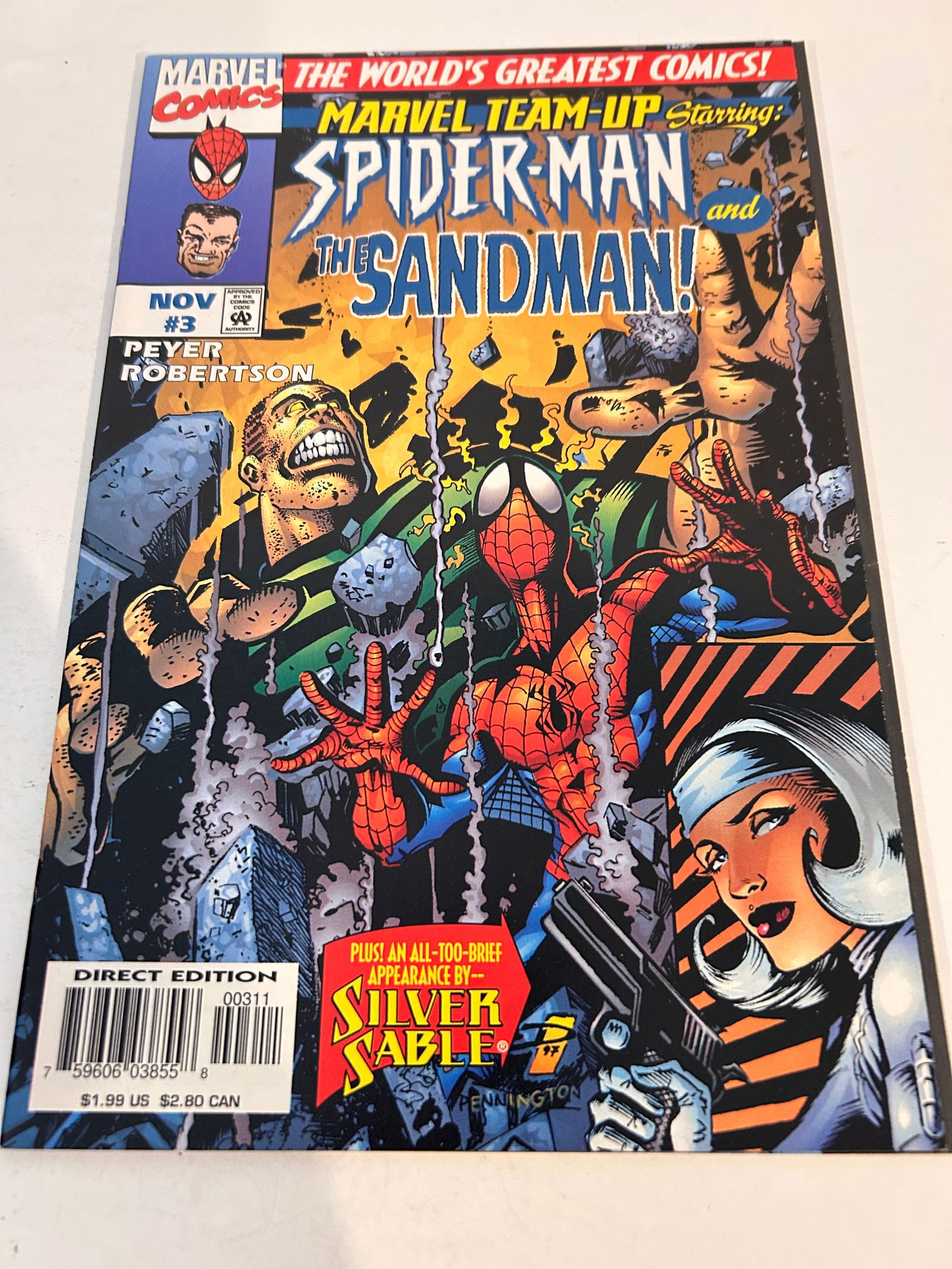 Vintage Comic Book Marvel Team-Up # 3 (1 of 2)