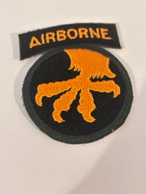 US ARMY 17th Airborne Division Regiment MILITARY PATC