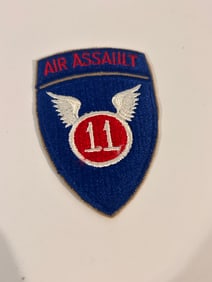 US Army 11th AIR ASSAULT Airborne Division Infantry Patch