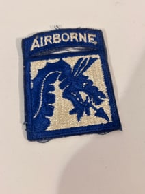 WW2 XVIII 18th U.S. Airborne Army Corps right arm combat service 1 peice pattern