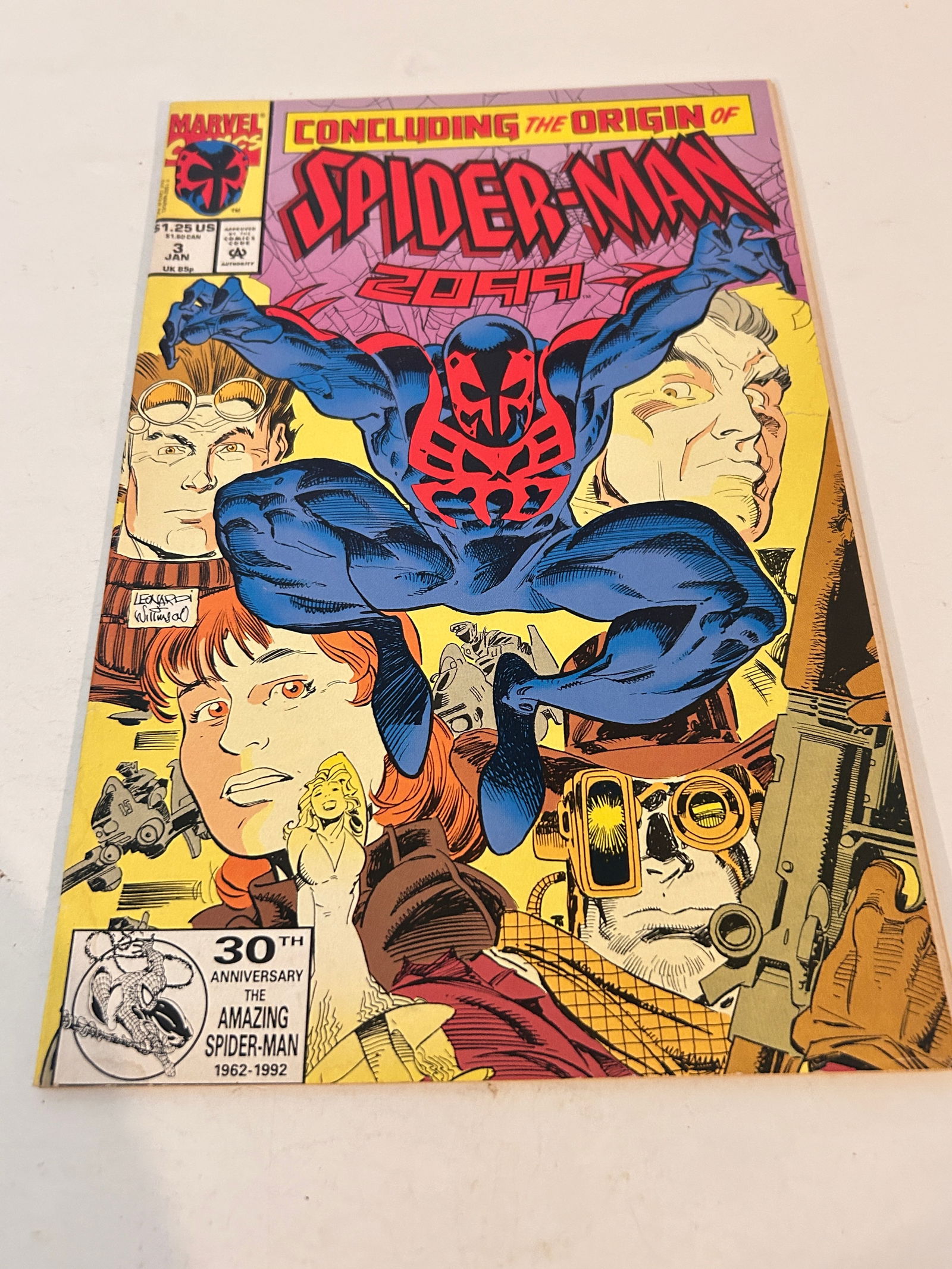 Vintage Comic Book Spider-Man 2099 # 3 (1 of 2)