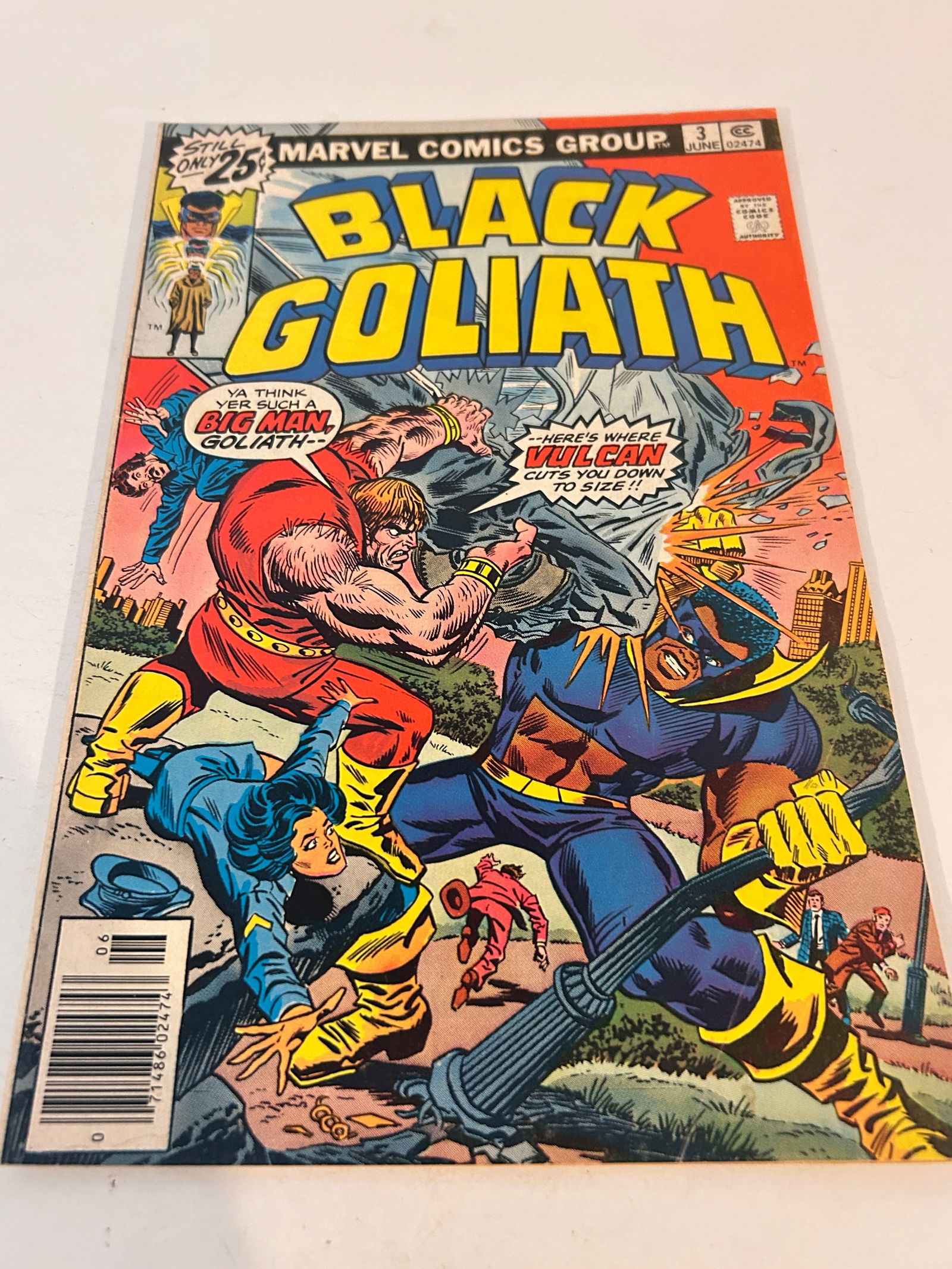 Vintage Comic Book Black Goliath # 3 (1 of 2)