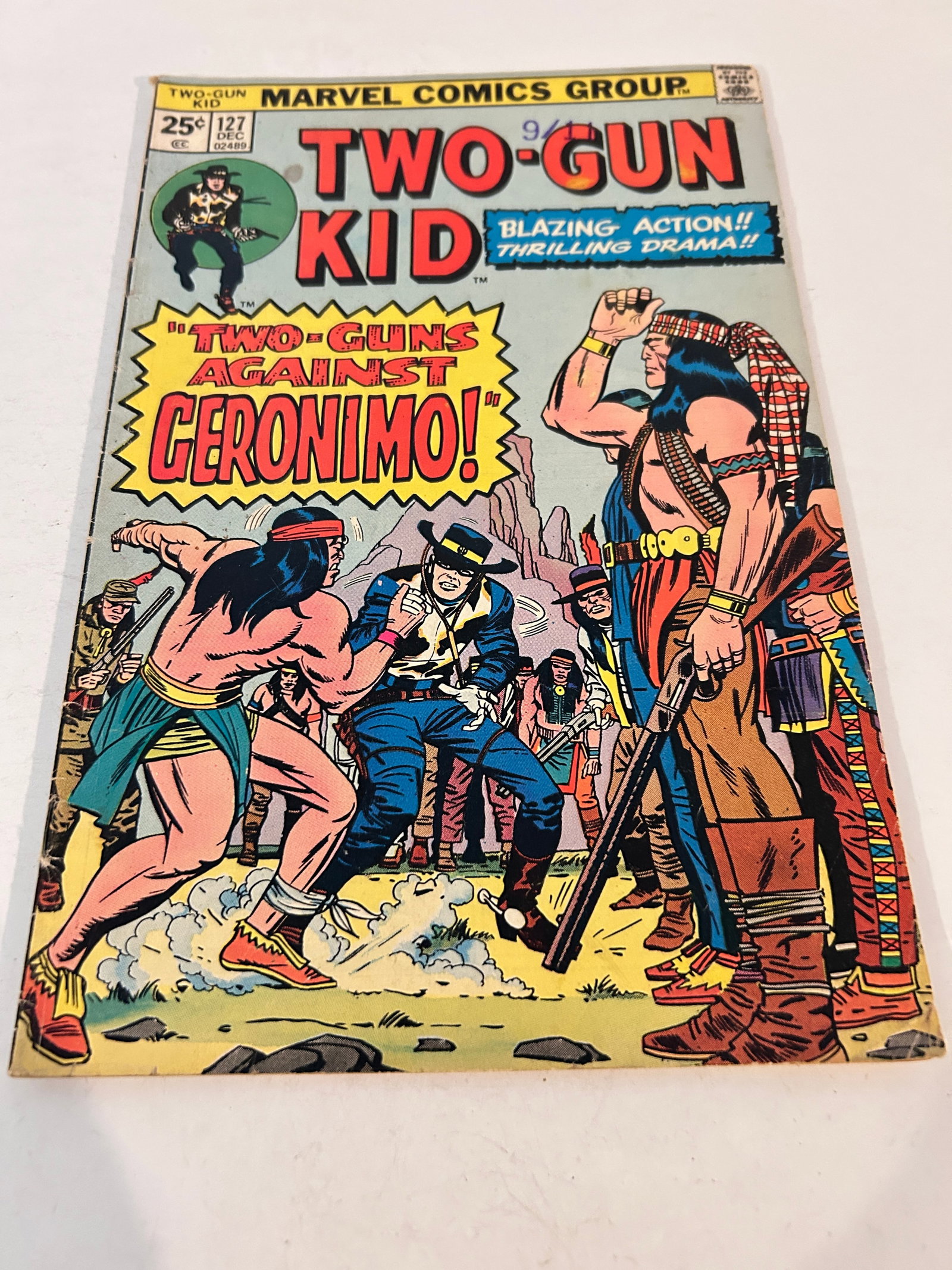 Vintage Comic Book Two-Gun Kid # 127: Vintage Comic Book Two-Gun Kid # 127 Please view all photos as they are part of the description and condition of this Item, Feel free to contact me with questions or picture requests! Used Item AS IS