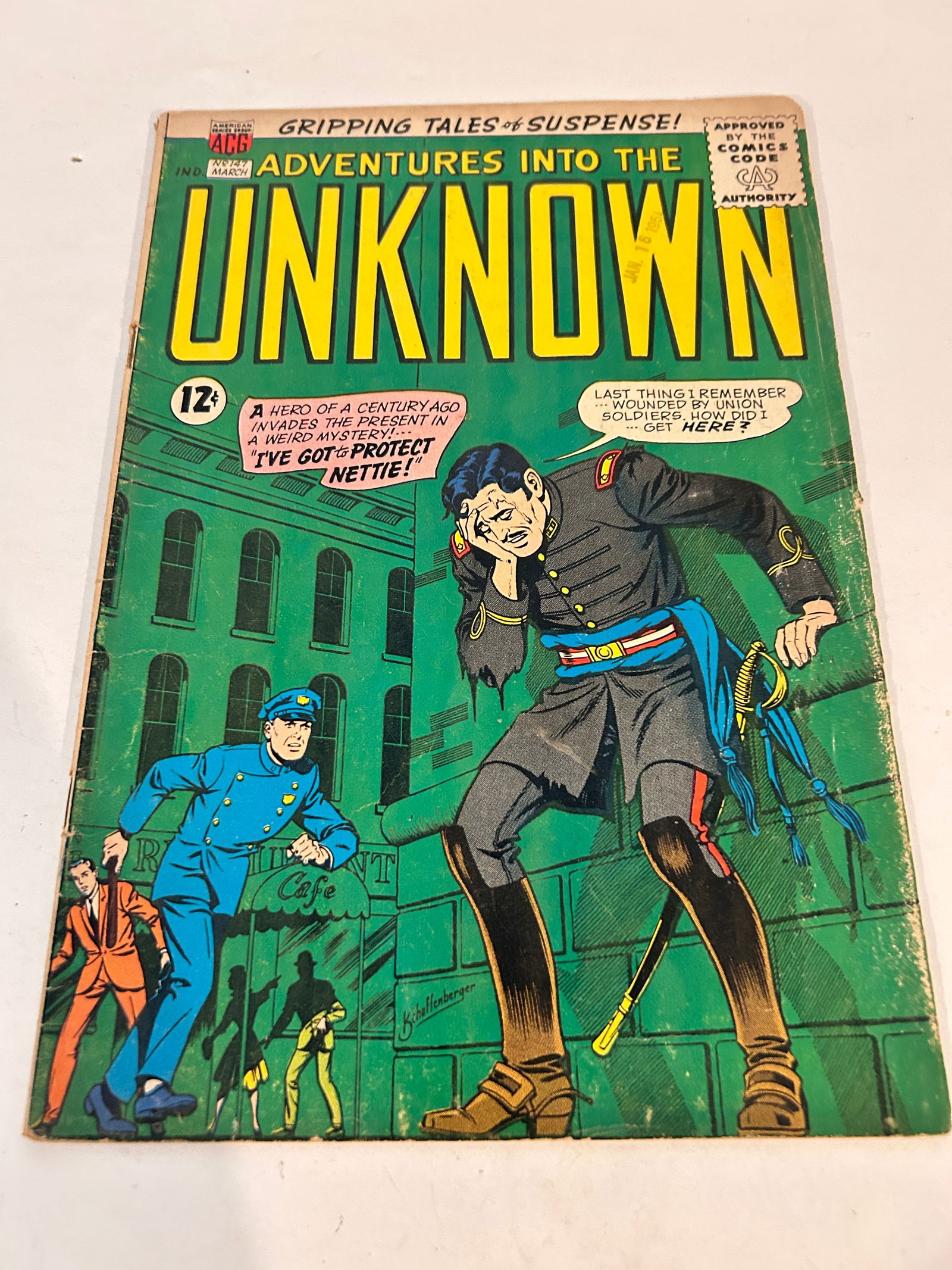 Vintage Comic Book Adventures into the Unknown # 147 (1 of 2)